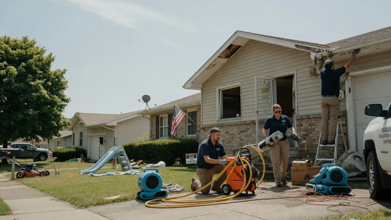 Water Damage Restoration in Sidman, PA near me